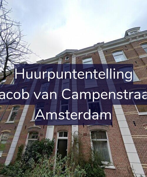Foto gevel Huurpuntentelling voor Eerste Jacob van Campenstraat 15-2L, Amsterdam