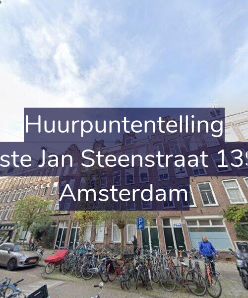 Foto gevel Huurpuntentelling voor Eerste Jan Steenstraat 139-2, Amsterdam