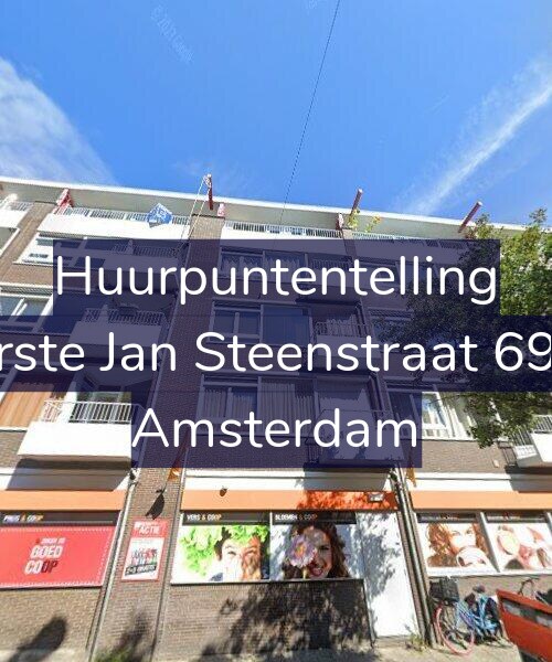 Foto gevel Huurpuntentelling voor Eerste Jan Steenstraat 69-B, Amsterdam