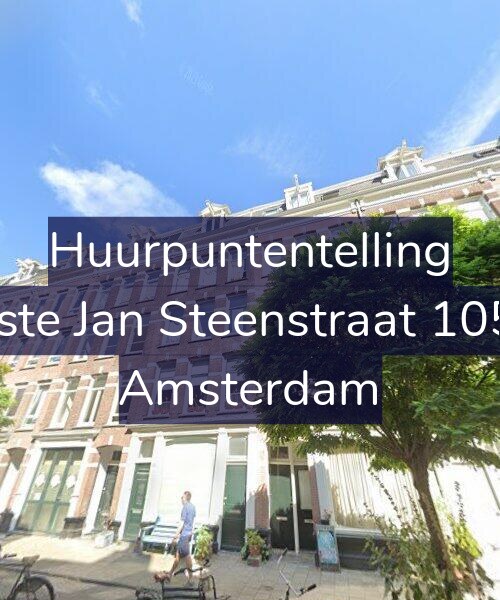Foto gevel Huurpuntentelling voor Eerste Jan Steenstraat 105-H, Amsterdam