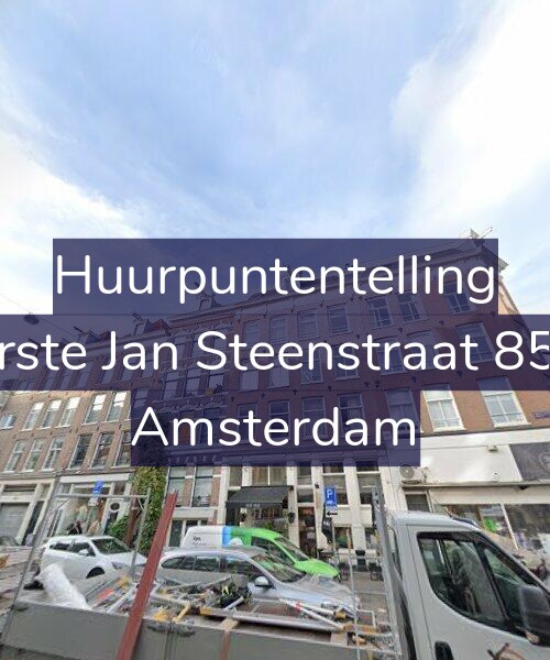Foto gevel Huurpuntentelling voor Eerste Jan Steenstraat 85-1, Amsterdam