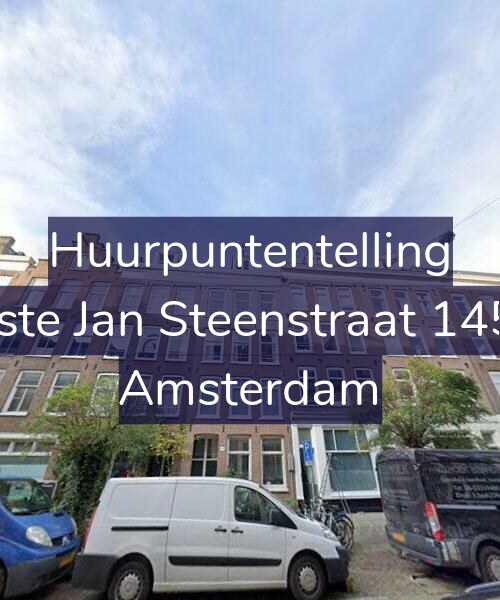 Foto gevel Huurpuntentelling voor Eerste Jan Steenstraat 145-H, Amsterdam