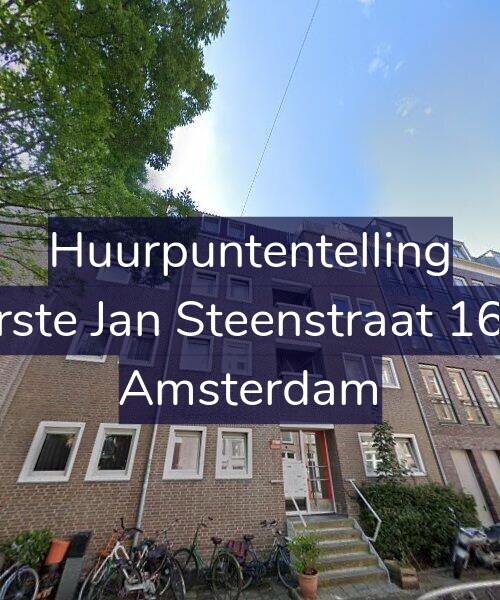 Foto gevel Huurpuntentelling voor Eerste Jan Steenstraat 16-C, Amsterdam