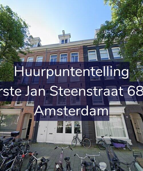 Foto gevel Huurpuntentelling voor Eerste Jan Steenstraat 68-H, Amsterdam
