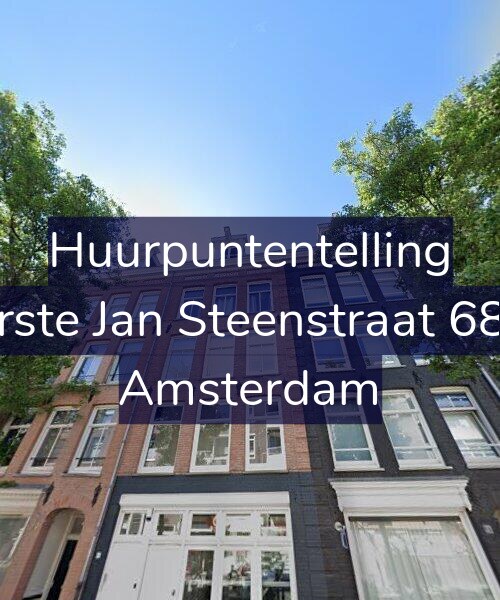 Foto gevel Huurpuntentelling voor Eerste Jan Steenstraat 68-2, Amsterdam
