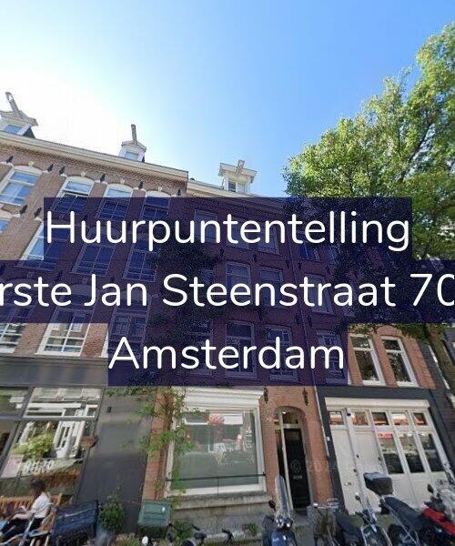Foto gevel Huurpuntentelling voor Eerste Jan Steenstraat 70-1, Amsterdam