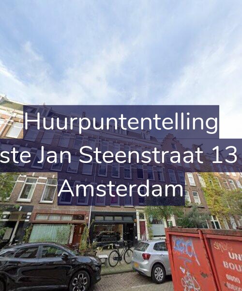 Foto gevel Huurpuntentelling voor Eerste Jan Steenstraat 131-1, Amsterdam