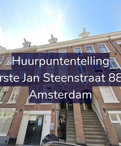 Foto gevel Huurpuntentelling voor Eerste Jan Steenstraat 88-1, Amsterdam