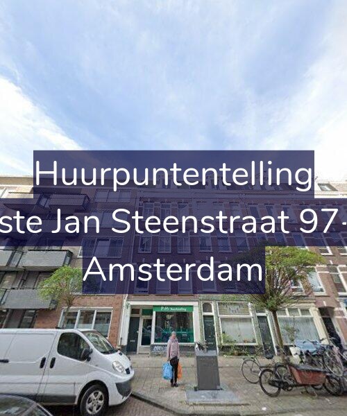 Foto gevel Huurpuntentelling voor Eerste Jan Steenstraat 97-2A, Amsterdam