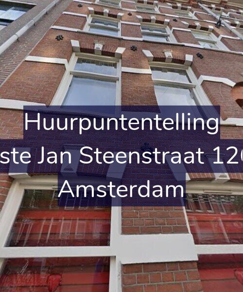 Foto gevel Huurpuntentelling voor Eerste Jan Steenstraat 126-2, Amsterdam