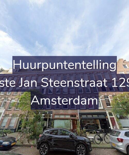 Foto gevel Huurpuntentelling voor Eerste Jan Steenstraat 129-H, Amsterdam