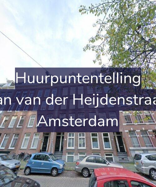 Foto gevel Huurpuntentelling voor Eerste Jan van der Heijdenstraat 130-3, Amsterdam