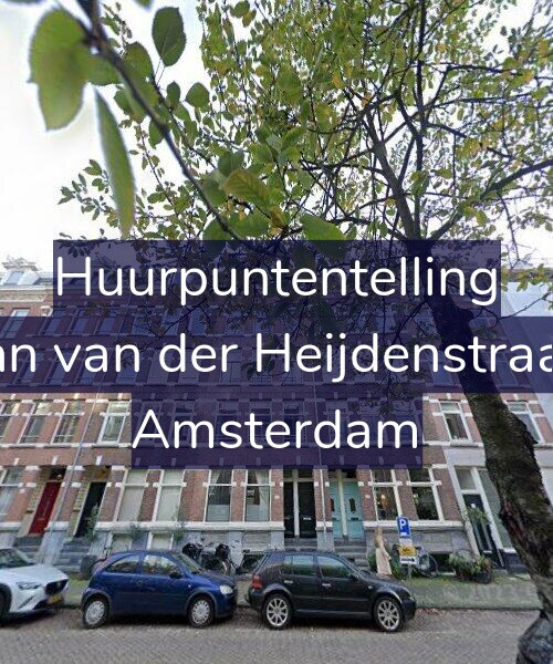 Foto gevel Huurpuntentelling voor Eerste Jan van der Heijdenstraat 122-G, Amsterdam