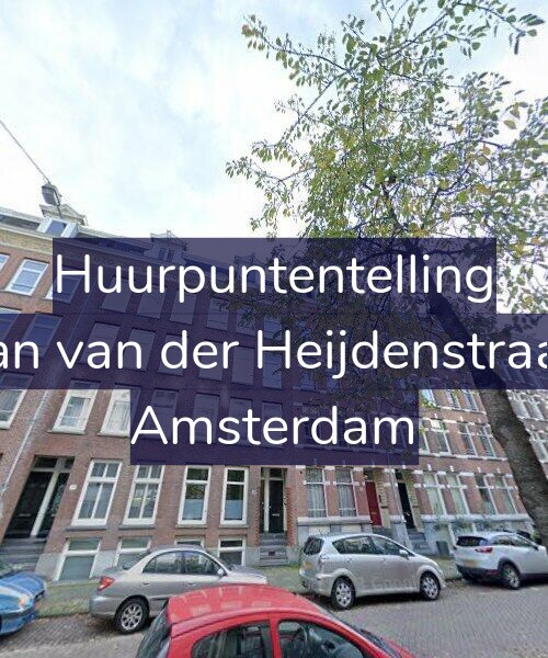 Foto gevel Huurpuntentelling voor Eerste Jan van der Heijdenstraat 128-2, Amsterdam