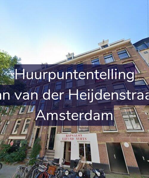 Foto gevel Huurpuntentelling voor Eerste Jan van der Heijdenstraat 64-2A, Amsterdam