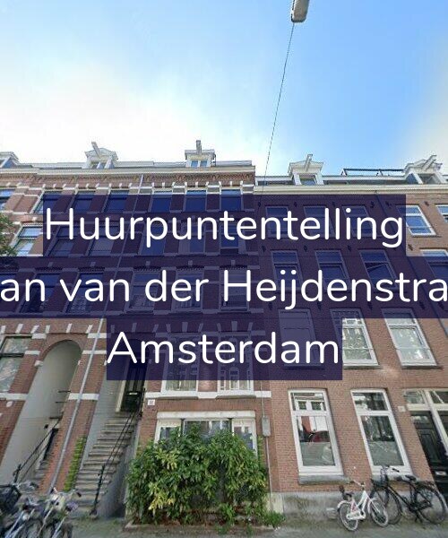 Foto gevel Huurpuntentelling voor Eerste Jan van der Heijdenstraat 32-2, Amsterdam
