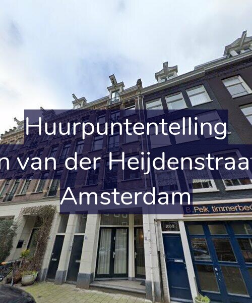 Foto gevel Huurpuntentelling voor Eerste Jan van der Heijdenstraat 103-A4, Amsterdam