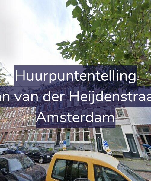 Foto gevel Huurpuntentelling voor Eerste Jan van der Heijdenstraat 120-H, Amsterdam