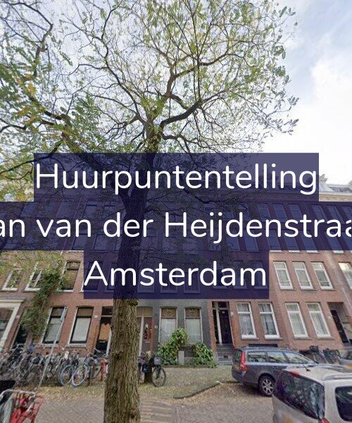 Foto gevel Huurpuntentelling voor Eerste Jan van der Heijdenstraat 136-3, Amsterdam