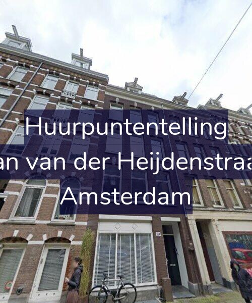 Foto gevel Huurpuntentelling voor Eerste Jan van der Heijdenstraat 104-4, Amsterdam