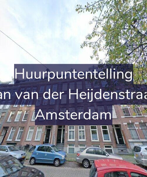 Foto gevel Huurpuntentelling voor Eerste Jan van der Heijdenstraat 130-4, Amsterdam