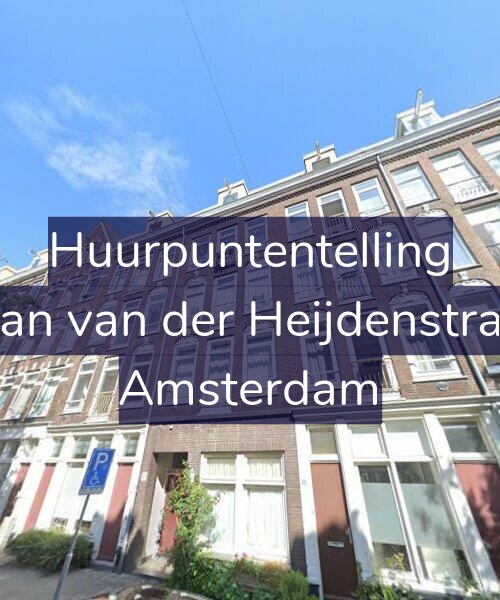 Foto gevel Huurpuntentelling voor Eerste Jan van der Heijdenstraat 33-F, Amsterdam