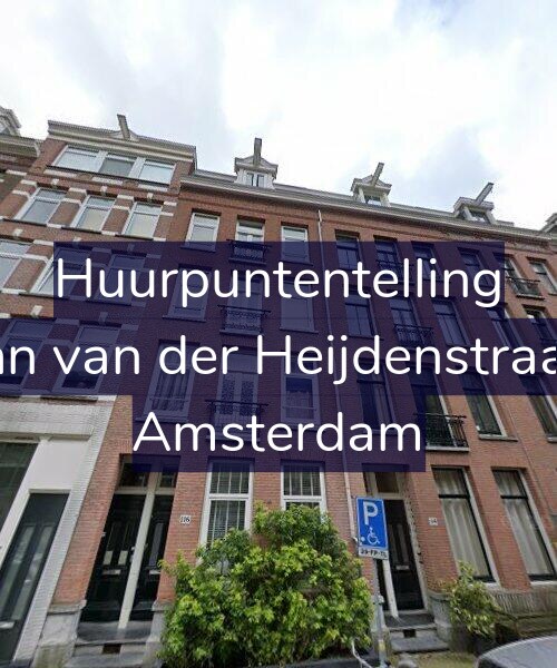 Foto gevel Huurpuntentelling voor Eerste Jan van der Heijdenstraat 116-H, Amsterdam