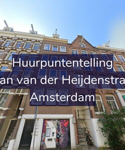 Foto gevel Huurpuntentelling voor Eerste Jan van der Heijdenstraat 92-4, Amsterdam