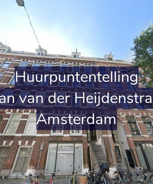 Foto gevel Huurpuntentelling voor Eerste Jan van der Heijdenstraat 38-O, Amsterdam