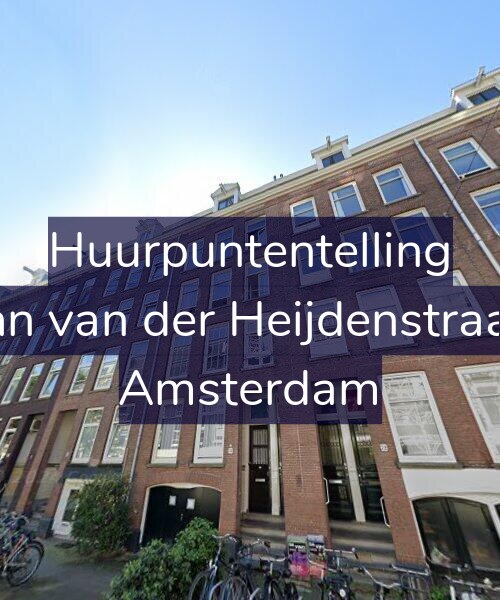 Foto gevel Huurpuntentelling voor Eerste Jan van der Heijdenstraat 74-2V, Amsterdam