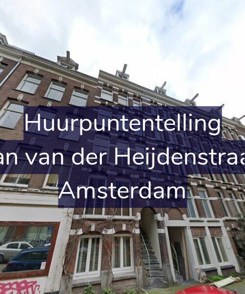 Foto gevel Huurpuntentelling voor Eerste Jan van der Heijdenstraat 100-5, Amsterdam