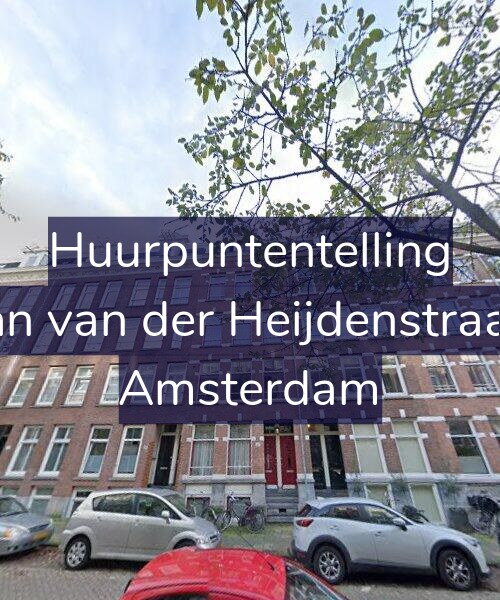 Foto gevel Huurpuntentelling voor Eerste Jan van der Heijdenstraat 126-H, Amsterdam
