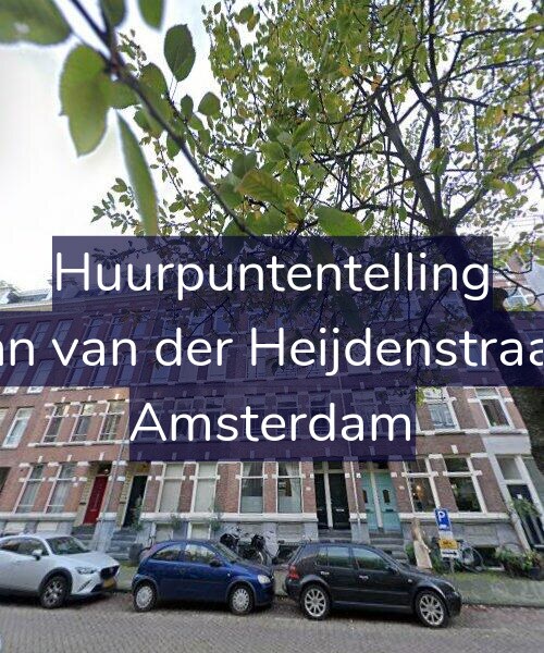 Foto gevel Huurpuntentelling voor Eerste Jan van der Heijdenstraat 122-D, Amsterdam