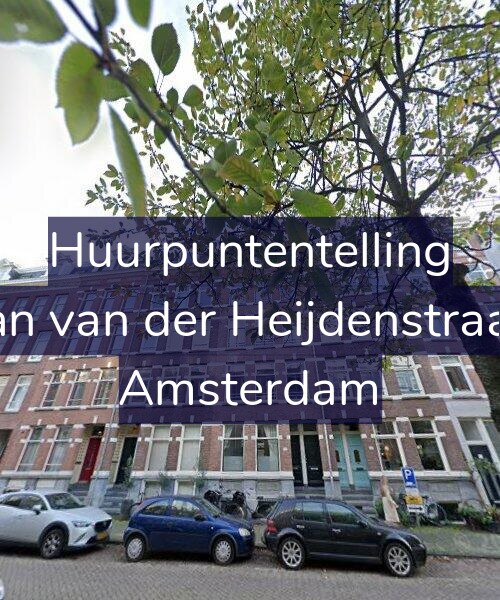 Foto gevel Huurpuntentelling voor Eerste Jan van der Heijdenstraat 122-C, Amsterdam