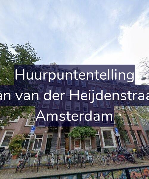 Foto gevel Huurpuntentelling voor Eerste Jan van der Heijdenstraat 142-2, Amsterdam