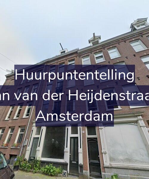 Foto gevel Huurpuntentelling voor Eerste Jan van der Heijdenstraat 156-H, Amsterdam