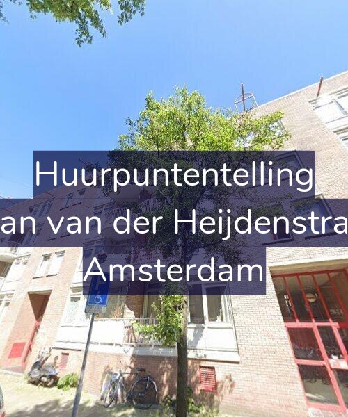 Foto gevel Huurpuntentelling voor Eerste Jan van der Heijdenstraat 95-F, Amsterdam