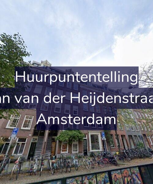 Foto gevel Huurpuntentelling voor Eerste Jan van der Heijdenstraat 142-H, Amsterdam