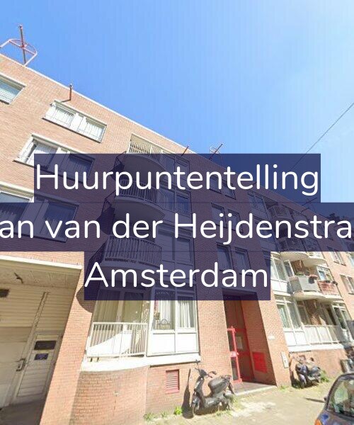 Foto gevel Huurpuntentelling voor Eerste Jan van der Heijdenstraat 91-A, Amsterdam