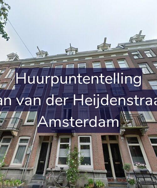Foto gevel Huurpuntentelling voor Eerste Jan van der Heijdenstraat 148-3, Amsterdam