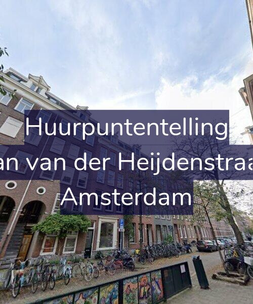 Foto gevel Huurpuntentelling voor Eerste Jan van der Heijdenstraat 140-3, Amsterdam