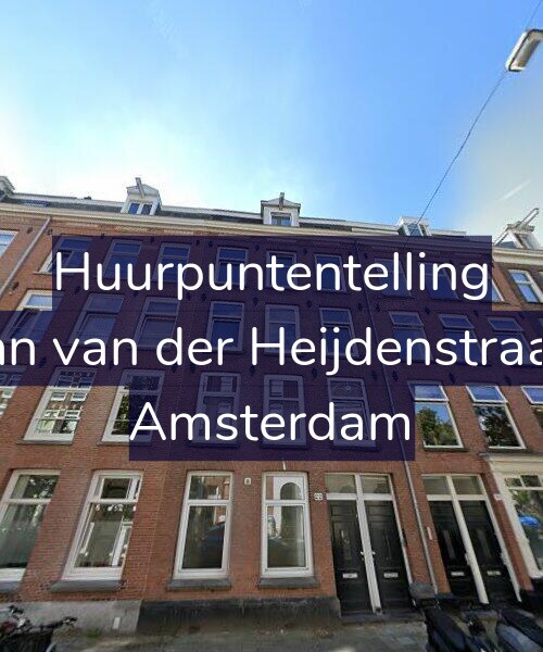 Foto gevel Huurpuntentelling voor Eerste Jan van der Heijdenstraat 22-3V, Amsterdam