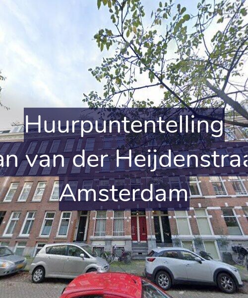 Foto gevel Huurpuntentelling voor Eerste Jan van der Heijdenstraat 126-1, Amsterdam