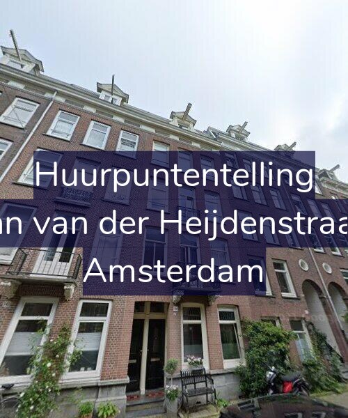 Foto gevel Huurpuntentelling voor Eerste Jan van der Heijdenstraat 146-H, Amsterdam