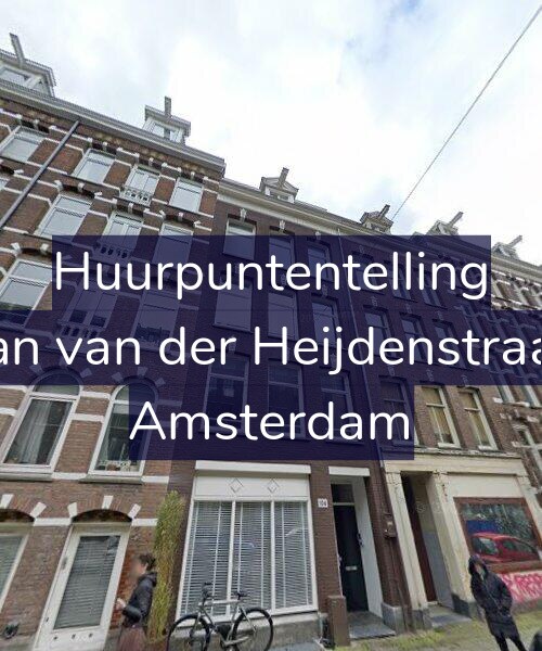 Foto gevel Huurpuntentelling voor Eerste Jan van der Heijdenstraat 104-2, Amsterdam
