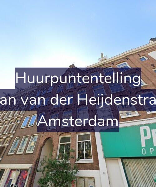 Foto gevel Huurpuntentelling voor Eerste Jan van der Heijdenstraat 90-3, Amsterdam
