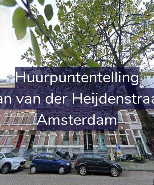 Foto gevel Huurpuntentelling voor Eerste Jan van der Heijdenstraat 122-F, Amsterdam