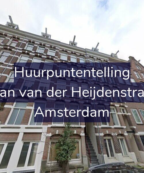 Foto gevel Huurpuntentelling voor Eerste Jan van der Heijdenstraat 96-2, Amsterdam