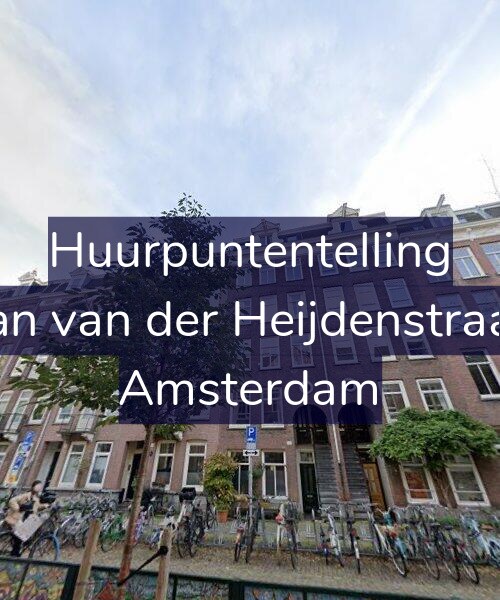 Foto gevel Huurpuntentelling voor Eerste Jan van der Heijdenstraat 144-4, Amsterdam