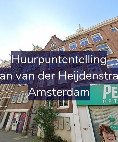 Foto gevel Huurpuntentelling voor Eerste Jan van der Heijdenstraat 90-1, Amsterdam
